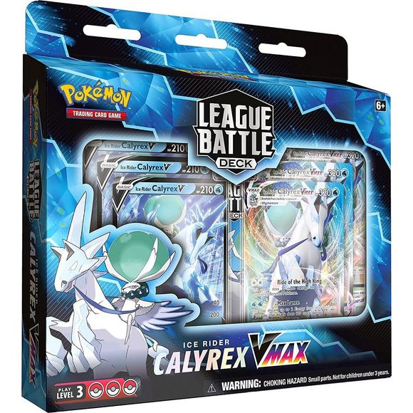 Pokémon TCG: Ice Rider Calyrex VMAX League Battle Deck | Galactic Toys & Collectibles