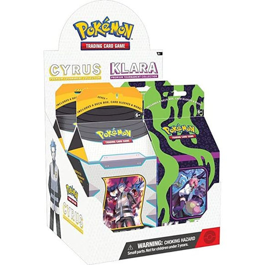 Pokemon TCG: Cyrus/Klara Premium Tournament Collection (One at Random) | Galactic Toys & Collectibles