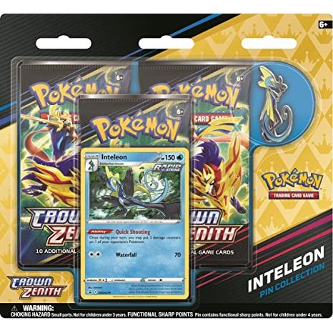 Pokemon TCG: Crown Zenith Pin Collection (One at Random) | Galactic Toys & Collectibles