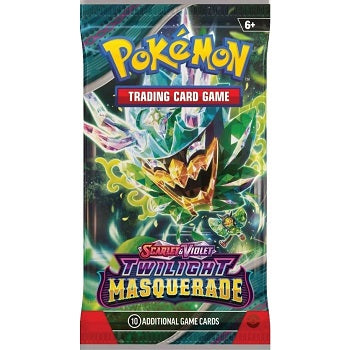 Pokemon Scarlet and Violet 6 Twilight Masquerade Booster Pack | Galactic Toys & Collectibles