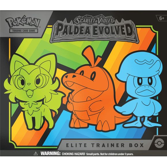 Pokemon Scarlet and Violet 2 Paldea Evolved Elite Trainer Box | Galactic Toys & Collectibles