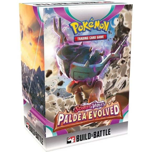 Pokemon TCG Scarlet and Violet Paldea Evolved Build and Battle Box (4 Packs & Promos) | Galactic Toys & Collectibles