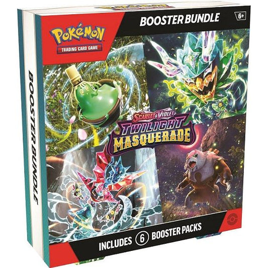 Pokemon Scarlet and Violet 6 Twilight Masquerade Booster Bundle | Galactic Toys & Collectibles