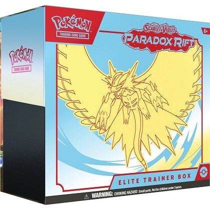 Pokemon Scarlet and Violet 4 Paradox Rift Elite Trainer Box
