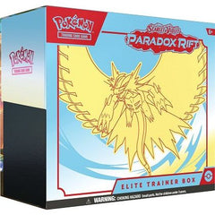 Pokemon Scarlet and Violet 4 Paradox Rift Elite Trainer Box | Galactic Toys & Collectibles
