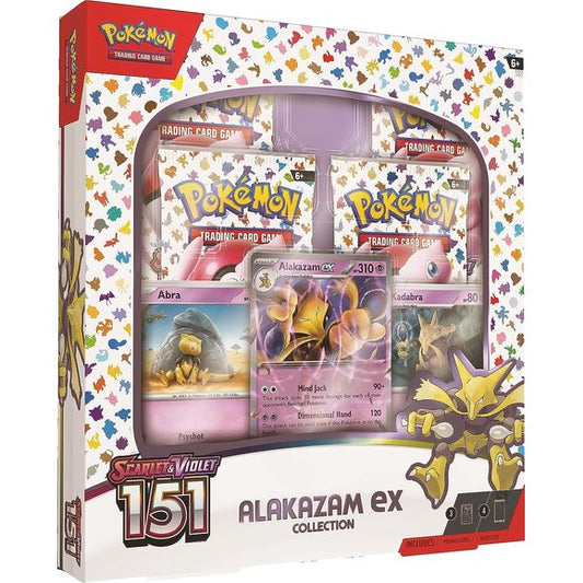 Pokemon TCG Scarlet & Violet 151 Collection Alakazam EX | Galactic Toys & Collectibles