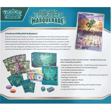 Pokemon Scarlet and Violet 6 Twilight Masquerade Elite Trainer Box | Galactic Toys & Collectibles