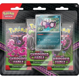 Release Date: 08/02/2024
Give Your Collection a Boost! Get in on the latest Pokemon TCG action with three awesome booster packs from the new Scarlet & Violet-Shrouded Fable expansion, a special foil promo card, and a code card for Pokemon TCG Live! This set includes: 1 foil promo card featuring Pecharunt, 3 Pokemon TCG: Scarlet & Violet-Shrouded Fable booster packs, and A code card for Pokemon TCG Live.