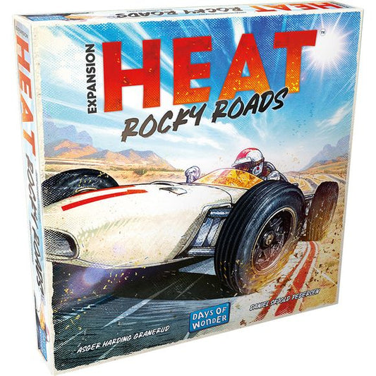 Heat: Rocky Roads introduces two new racing tracks, each with their own unique challenges. In the South Africa Grand Prix, you will face treacherous gravel on the track, requiring careful management of your car and nerves of steel. Victory on the Germany track will hinge on how you deal with the fast pace of the newly built chicanes along the long straight away. Take part in the 1966 Championship season and take advantage of a new innovation, the Sliding Skirts, to surprise your opponents and slipstream to