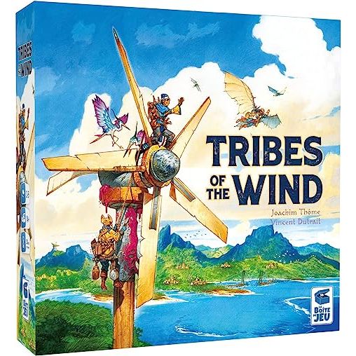 Tribes of The Wind | Strategy Game | Ages 14+ | 2 to 5 Players | 60 Minutes | Galactic Toys & Collectibles