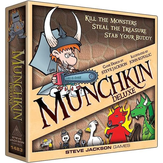 Steve Jackson Games: Munchkin Deluxe - Board Game | Galactic Toys & Collectibles