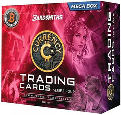 Currency Series 4 offers collectors a trading card experience like no other. Fusing together the past and present, the ancient and the cutting-edge, Currency is the story of money and its effect on our everyday lives. Series 4 introduces collectors to an expanded set of (70) Collector Cards, featuring designs by fan-favorite artists and new talents all bringing their unique vision to the set. We continue to explore the foundations of traditional finance and emergent sectors, including a look into decentrali