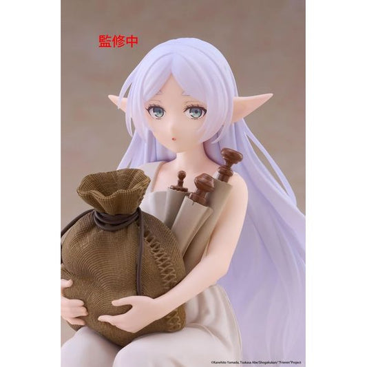 (PRE-ORDER: DEC 2026) Taito Frieren: Beyond Journey's End Desktop Cute Frieren In Training Ver. Figure