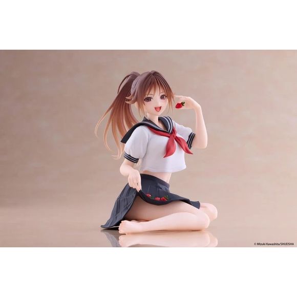 <p><strong>PRE-ORDER: Expected to ship in December of 2026.</strong></p>

<p>Satsuki Kitaoji from Strawberry 100% joins Taito's Desktop Cute prize figure line in her school uniform.</p>

<p>Satsuki strikes a bold pose, lifting the hem of her skirt with one hand while flashing a mischievous smile. Her school uniform is faithfully recreated in the compact Desktop Cute style.</p>

<p>Part of Taito's Desktop Cute Strawberry 100% series alongside Aya Tojo and Tsukasa Nishino. Approx. 13 cm / 5.1 inches tall.</p>