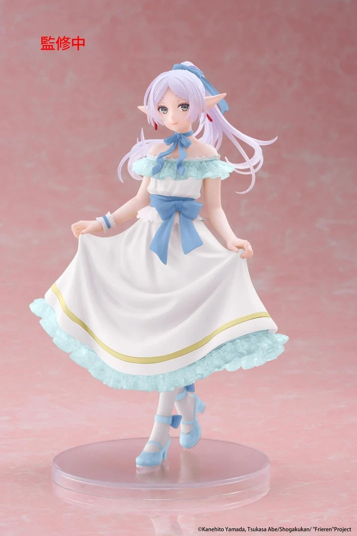 <p><strong>PRE-ORDER: Expected to ship in March of 2027.</strong></p>

<p>From the beloved fantasy anime <strong>Frieren: Beyond Journey's End</strong> comes a beautiful new opportunity to collect Frieren in her elegant Party Dress Ver.! Returning as a renewal release in Taito's popular <strong>Coreful Figure</strong> series, this collectible presents the legendary elven mage in a charming outfit that offers a delightful change from her familiar traveling attire.</p>

<p>Known for her calm personality, extr