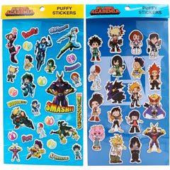 My Hero Academia Puffy Sticker Sheet - 1 Random | Galactic Toys & Collectibles