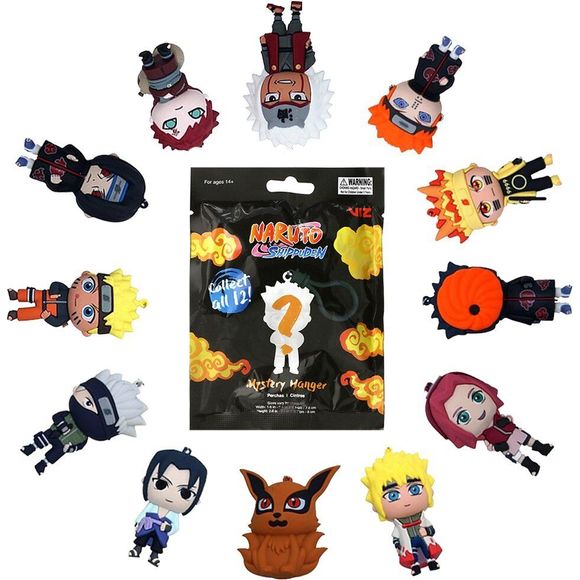 Naruto Shippuden Figure Hanger Keychain Blind Pack - 1 Random | Galactic Toys & Collectibles