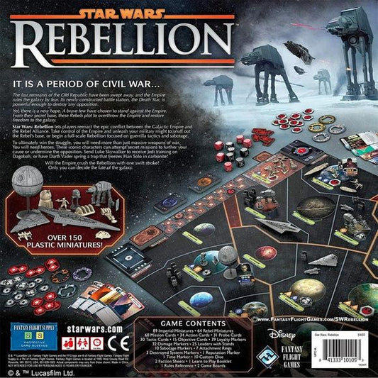 Fantasy Flight Games: Star Wars: Rebellion Board Game