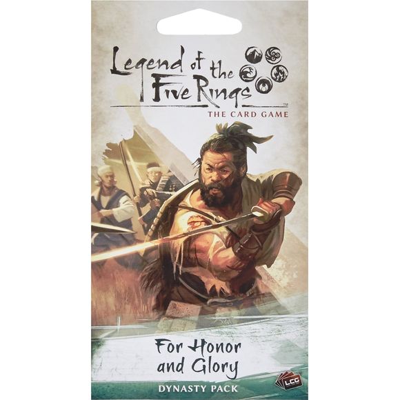 Fantasy Flight Games: Legend of the Five Rings LCG: For Honor and Glory Dynasty Pack | Galactic Toys & Collectibles