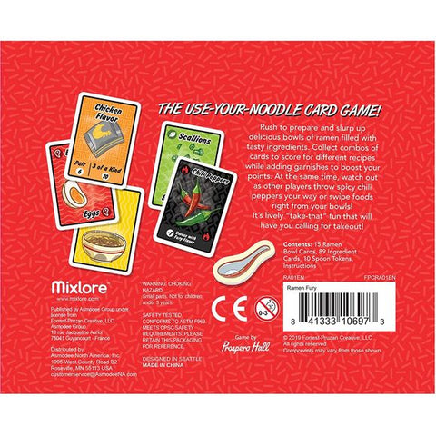 Mixlore: Ramen Fury - Card Game | Galactic Toys & Collectibles