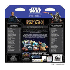 Star Wars: Unlimited TCG Shadows of the Galaxy Two-Player Starter Set