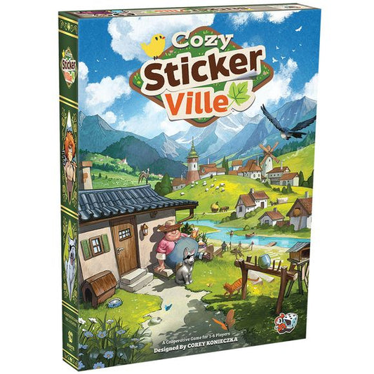 Manage a growing village with your friends, using stickers to build houses, farms, shops, and much more. Will you create a bustling town, a sleepy village, or something grander? The only limit is your imagination.