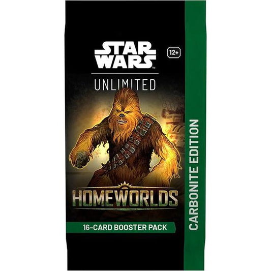 Star Wars: Unlimited TCG Homeworlds Carbonite Edition Booster Display (12 Packs)