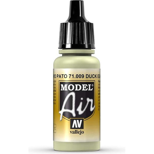 Model Air acrylic colors are developed especially for airbrush techniques, with very finely ground pigments. They contain an acrylic resin with properties of extreme resistance and durability. The adhesion of Model Air to resin models, plastics, steel and white metal is extraordinary.

Model Air colors come in a 17 ml. bottle with dropper.