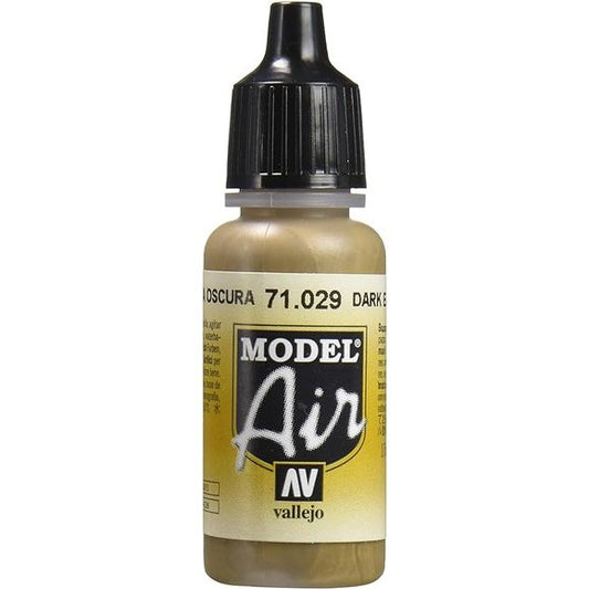 Model Air acrylic colors are developed especially for airbrush techniques, with very finely ground pigments. They contain an acrylic resin with properties of extreme resistance and durability. The adhesion of Model Air to resin models, plastics, steel and white metal is extraordinary.

Model Air colors come in a 17 ml. bottle with dropper.