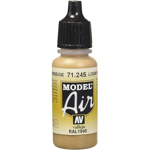 Model Air acrylic colors are developed especially for airbrush techniques, with very finely ground pigments. They contain an acrylic resin with properties of extreme resistance and durability. The adhesion of Model Air to resin models, plastics, steel and white metal is extraordinary.

Model Air colors come in a 17 ml. bottle with dropper.