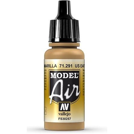 Model Air acrylic colors are developed especially for airbrush techniques, with very finely ground pigments. They contain an acrylic resin with properties of extreme resistance and durability. The adhesion of Model Air to resin models, plastics, steel and white metal is extraordinary.

Model Air colors come in a 17 ml. bottle with dropper.