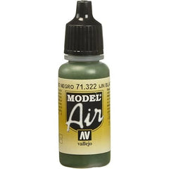 Model Air acrylic colors are developed especially for airbrush techniques, with very finely ground pigments. They contain an acrylic resin with properties of extreme resistance and durability. The adhesion of Model Air to resin models, plastics, steel and white metal is extraordinary.

Model Air colors come in a 17 ml. bottle with dropper.