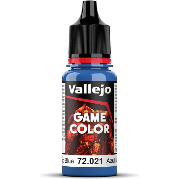 The new Game Color formulation represents a new approach to painting Fantasy and Wargame figures. Developed by our experts together with professional modelers, the new range implies a further step in the evolution of miniature painting by offering an intuitive and easy-to-learn painting method to new generations.

Comes in 18 ml./0.61 fl. oz. bottle with dropper