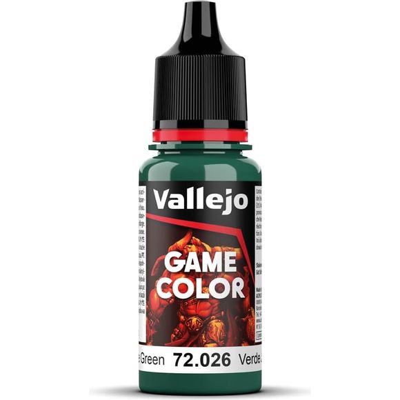 The new Game Color formulation represents a new approach to painting Fantasy and Wargame figures. Developed by our experts together with professional modelers, the new range implies a further step in the evolution of miniature painting by offering an intuitive and easy-to-learn painting method to new generations.

Comes in 18 ml./0.61 fl. oz. bottle with dropper