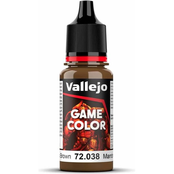 The new Game Color formulation represents a new approach to painting Fantasy and Wargame figures. Developed by our experts together with professional modelers, the new range implies a further step in the evolution of miniature painting by offering an intuitive and easy-to-learn painting method to new generations.

Comes in 18 ml./0.61 fl. oz. bottle with dropper