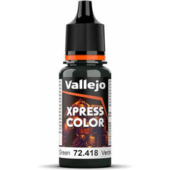 Xpress Color are matte colors, specifically formulated to paint miniatures in a fast and easy way. The main characteristics are its excellent capillarity that allows the color to flow easily over the miniature surface, settling on all the reliefs and more intensely in the crevices of the figure, creating a contrast effect with a single layer of paint.

Comes in 18 ml./0.61 fl. oz. bottle with dropper