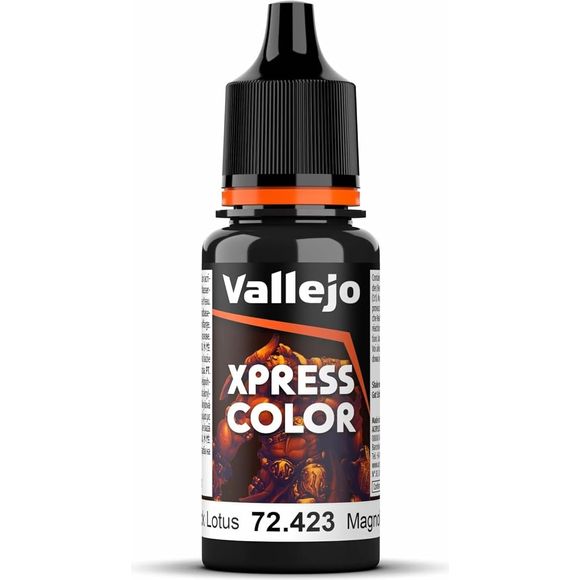 Xpress Color are matte colors, specifically formulated to paint miniatures in a fast and easy way. The main characteristics are its excellent capillarity that allows the color to flow easily over the miniature surface, settling on all the reliefs and more intensely in the crevices of the figure, creating a contrast effect with a single layer of paint.

Comes in 18 ml./0.61 fl. oz. bottle with dropper