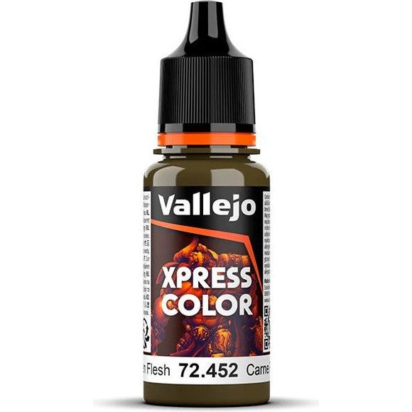 Xpress Color are matte colors, specifically formulated to paint miniatures in a fast and easy way. The main characteristics are its excellent capillarity that allows the color to flow easily over the miniature surface, settling on all the reliefs and more intensely in the crevices of the figure, creating a contrast effect with a single layer of paint.

Comes in 18 ml./0.61 fl. oz. bottle with dropper