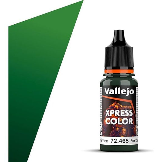 Xpress Color are matte colors, specifically formulated to paint miniatures in a fast and easy way. The main characteristics are its excellent capillarity that allows the color to flow easily over the miniature surface, settling on all the reliefs and more intensely in the crevices of the figure, creating a contrast effect with a single layer of paint.

Comes in 18 ml./0.61 fl. oz. bottle with dropper