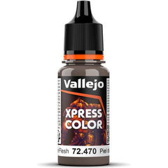 Xpress Color are matte colors, specifically formulated to paint miniatures in a fast and easy way. The main characteristics are its excellent capillarity that allows the color to flow easily over the miniature surface, settling on all the reliefs and more intensely in the crevices of the figure, creating a contrast effect with a single layer of paint.

Comes in 18 ml./0.61 fl. oz. bottle with dropper