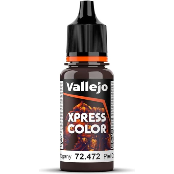 Xpress Color are matte colors, specifically formulated to paint miniatures in a fast and easy way. The main characteristics are its excellent capillarity that allows the color to flow easily over the miniature surface, settling on all the reliefs and more intensely in the crevices of the figure, creating a contrast effect with a single layer of paint.

Comes in 18 ml./0.61 fl. oz. bottle with dropper