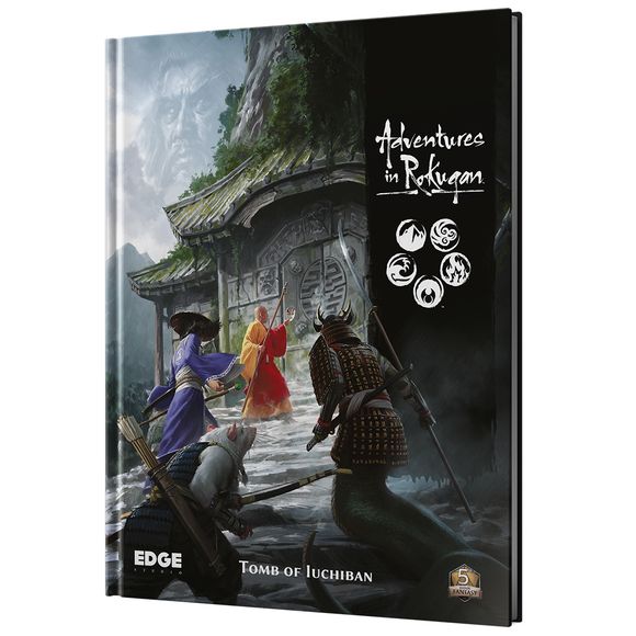 Tomb of Iuchiban is a campaign for the Adventures in Rokugan game line set in the iconic Legend of the Five Rings setting and uses the 5th edition open-source SRD ruleset. 

Packed with action, horror, moral quandaries, and plenty of strange enemies and puzzles, this adventure is delightfully dangerous and potently perilous.