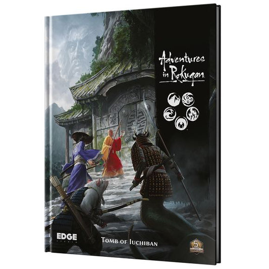 Tomb of Iuchiban is a campaign for the Adventures in Rokugan game line set in the iconic Legend of the Five Rings setting and uses the 5th edition open-source SRD ruleset. 

Packed with action, horror, moral quandaries, and plenty of strange enemies and puzzles, this adventure is delightfully dangerous and potently perilous.