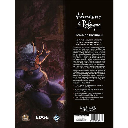 Edge Studio: Abenteuer im Rollenspiel von Rokugan: Grab des Iuchiban-Erweiterung