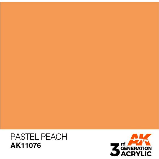 AK Interactive 3rd Gen Acrylic Pastel Peach 17ml | Galactic Toys & Collectibles