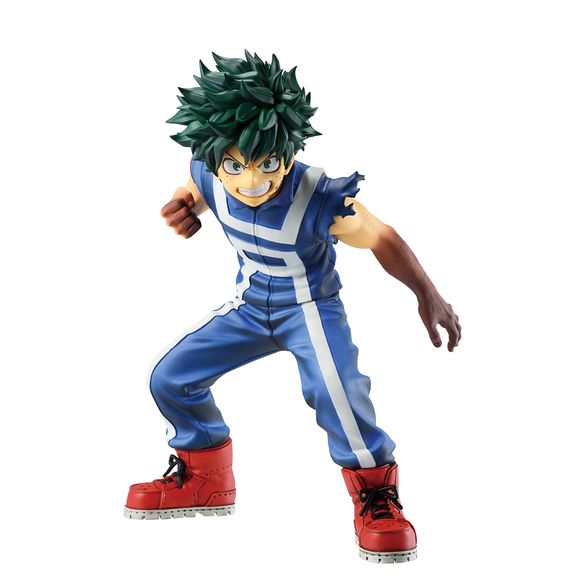 <p><strong>PRE-ORDER: Expected to ship in May 2027.</strong></p>
<p>From <em>My Hero Academia</em> comes <strong>Izuku Midoriya</strong> in the Growl The Sports Festival collection as a MASTERLISE Ichibansho figure from Bandai Spirits!</p>
<p>Standing approximately 6.3 inches tall, Midoriya is presented in a Sports Festival-inspired display pose. MASTERLISE is Ichibansho's premier statue line, featuring a larger display size and high-quality detail.</p>
<p><strong>Product Features:</strong></p>
<ul>
<li>App
