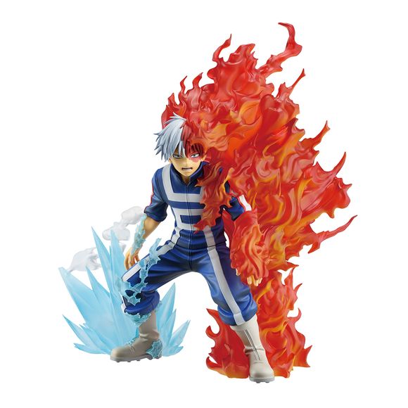 <p><strong>PRE-ORDER: Expected to ship in May 2027.</strong></p>
<p>From <em>My Hero Academia</em> comes <strong>Shoto Todoroki</strong> in the Growl The Sports Festival collection as a MASTERLISE Ichibansho figure from Bandai Spirits!</p>
<p>Measuring approximately 11.1 inches in length, Todoroki is presented in a dramatic Sports Festival-inspired display pose designed to stand out alongside the rest of the collection.</p>
<p><strong>Product Features:</strong></p>
<ul>
<li>Approximately 11.1 inches in leng