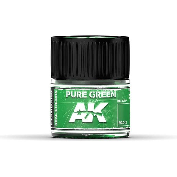 AK Interactive AFV Real Color RC012 Pure Green 10ml Hobby Paint | Galactic Toys & Collectibles