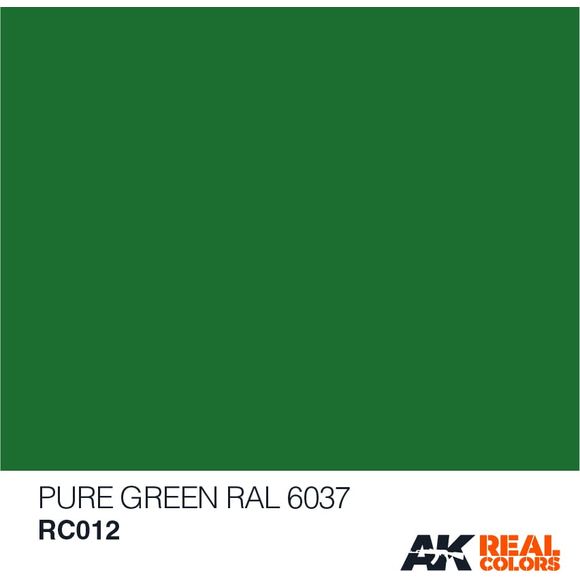 AK Interactive AFV Real Color RC012 Pure Green 10ml Hobby Paint | Galactic Toys & Collectibles