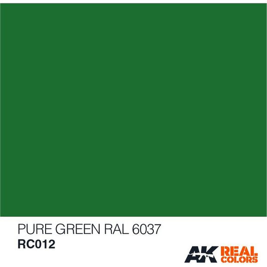 AK Interactive AFV Real Color RC012 Pure Green 10ml Hobby Paint